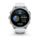 Смарт-годинник Garmin Fenix 8 43mm AMOLED Silver with Whitestone Silicone (010-02903-00)