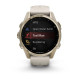 Смарт-годинник Garmin Fenix 8 43mm AMOLED Sapphire Soft Gold with Fog Gray Silicone (010-02903-18)