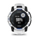 Смарт-годинник Garmin Instinct 3 45mm Solar Whitestone with Whitestone/Bolt Blue Silicone Band (010-02934-03)