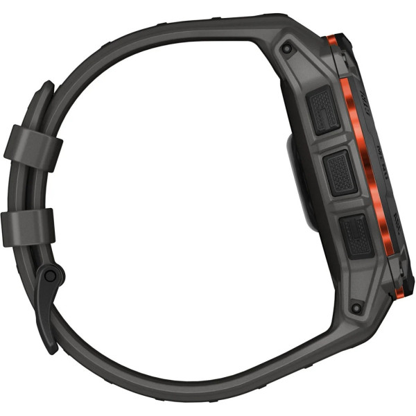 Смарт-годинник Garmin Instinct 3 50mm Solar Black Bezel with Charcoal Band (010-02935-00)