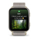 Смарт-годинник Garmin Venu X1 Soft Gold Titanium with French Grey Nylon (010-02980-33)