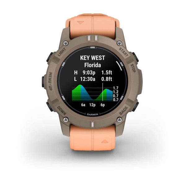 Смарт-годинник Garmin Descent G2 Paloma with Shell Pink Band (010-02986-01)