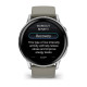 Смарт-годинник Garmin Venu 4 45mm Silver Bezel with Silver Gray Silicone Band (010-03014-01)