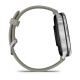 Смарт-годинник Garmin Venu 4 45mm Silver Bezel with Silver Gray Silicone Band (010-03014-01)