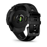 Смарт-годинник Garmin Instinct Crossover AMOLED Tactical Black with Black Silicone (010-03398-42)