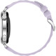 Смарт-годинник Huawei Watch GT 6 41mm Steel with Purple Fluoroelastomer Strap (55020FTM)