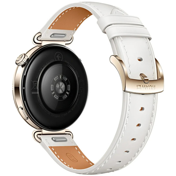 Смарт-часы Huawei Watch GT 6 41mm Gold with White Composite Leather Strap (55020FTN)