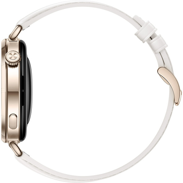 Смарт-часы Huawei Watch GT 6 41mm Gold with White Composite Leather Strap (55020FTN)