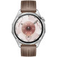 Смарт-годинник Huawei Watch GT 6 46mm Steel with Brown Composite Leather Strap (55020FTW)