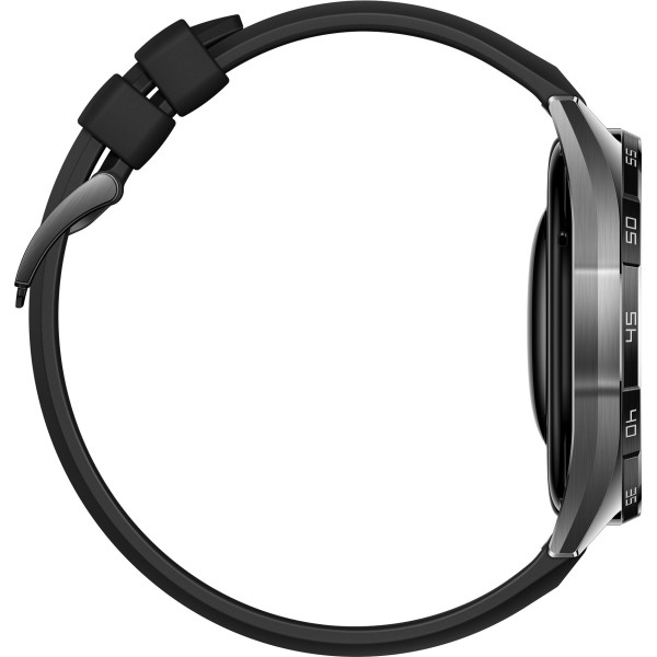 Смарт-часы Huawei Watch GT 6 46mm Black with Black Fluoroelastomer Strap (55020FTX)