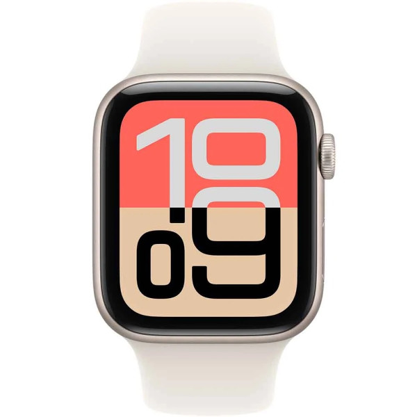Смарт-годинник Apple Watch SE 3 GPS 40mm Starlight Aluminium Case with Starlight Sport Band - S/M (MEH34RK/A)