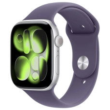 Смарт-годинник Apple Watch Series 11 GPS 46mm Silver Aluminium Case with Purple Fog Sport Band - S/M (MEV94RK/A)