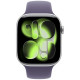Смарт-годинник Apple Watch Series 11 GPS 46mm Silver Aluminium Case with Purple Fog Sport Band - M/L (MEVA4RK/A)