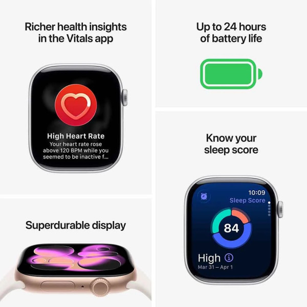 Смарт-годинник Apple Watch Ultra 3 GPS + Cellular 49mm Black Titanium Case with Black Ocean Band (MF0J4QP/A)