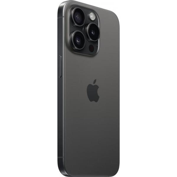 Смартфон Apple iPhone 15 Pro 128GB e-Sim Black Titanium (Відновлений / Близький до ідеального)