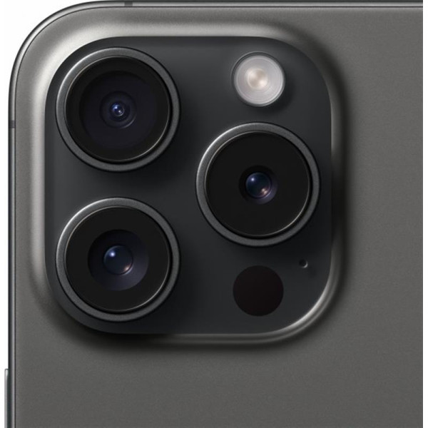Смартфон Apple iPhone 15 Pro 128GB e-Sim Black Titanium (Відновлений / Близький до ідеального)