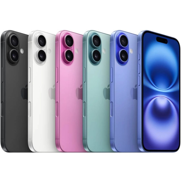 Смартфон Apple iPhone 16 128GB Black (MYE73SX/A)