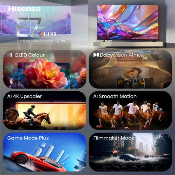 Телевизор Hisense 43E7S