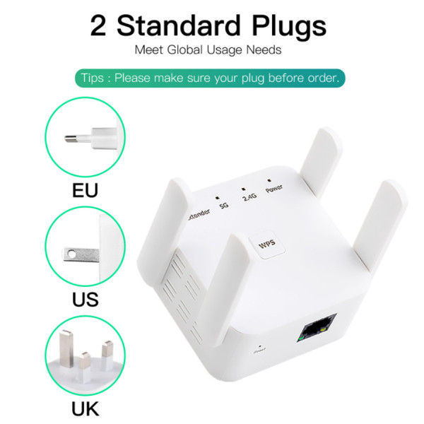 Точка доступу Fenvi FWD-R1208U Wi-Fi Repeater Booster 2.4G/5GHz