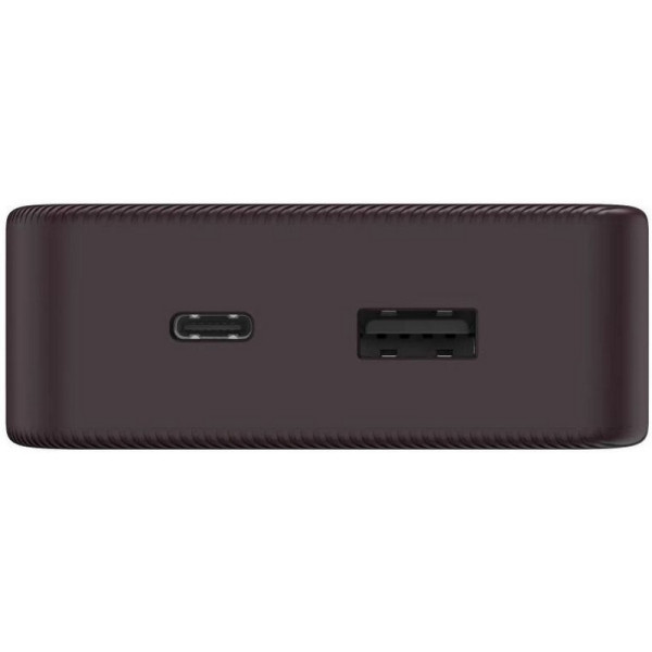 Універсальна мобільна батарея Hama 20000mAh 15W Plum (00201715)
