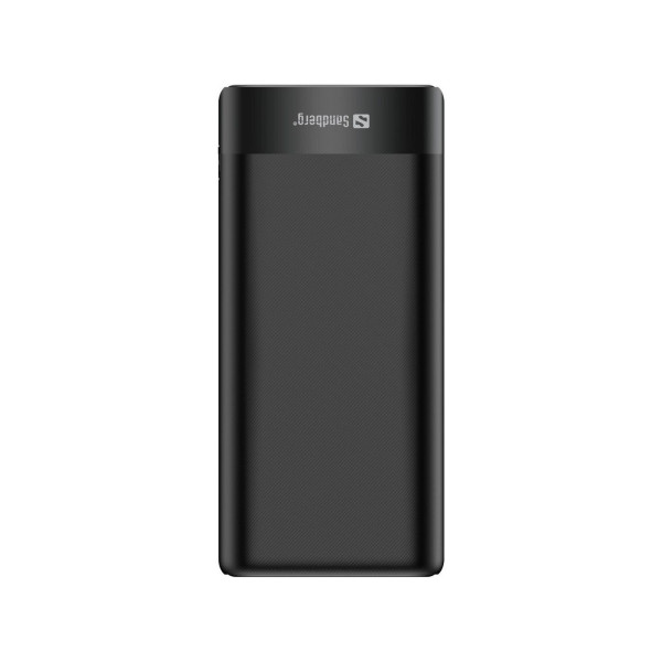 Універсальна мобільна батарея Sandberg Powerbank 20000mAh PD 65W Black (420-62)