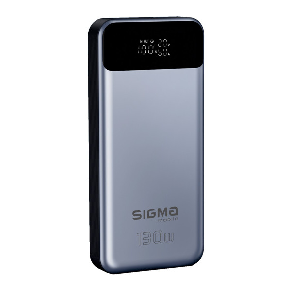 Універсальна мобільна батарея Sigma mobile X-Power SI30A7QLX 30000mAh Silver (4827798479117)
