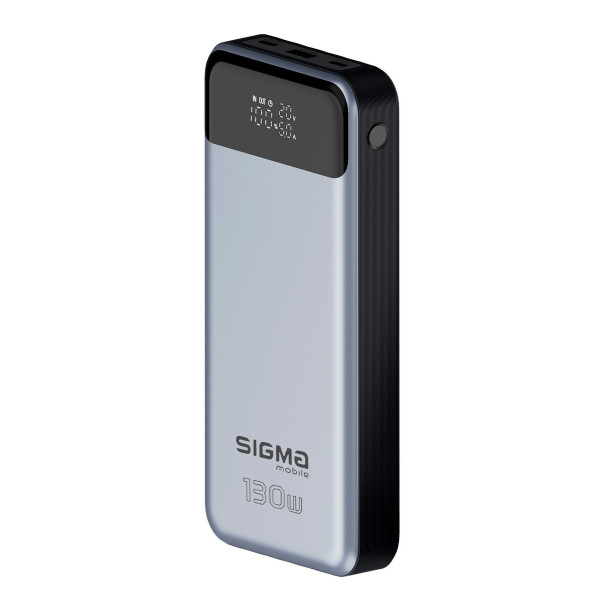 Універсальна мобільна батарея Sigma mobile X-Power SI30A7QLX 30000mAh Silver (4827798479117)