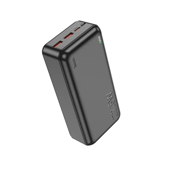 Универсальная мобильная батарея Hoco J101B Astute 22.5W 30000mAh Black (6931474782519)