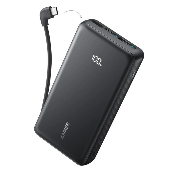 Універсальна мобільна батарея Anker Zolo 20000mAh 22.5W Black (A110EH11)