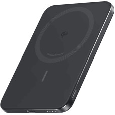 Універсальна мобільна батарея Anker Nano MagGo Slim 5000mAh 20W Black (A1665H11)