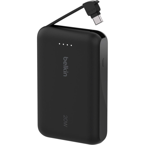 Універсальна мобільна батарея Belkin Power Bank 10000mAh 20W Black (BPB021HQBK)