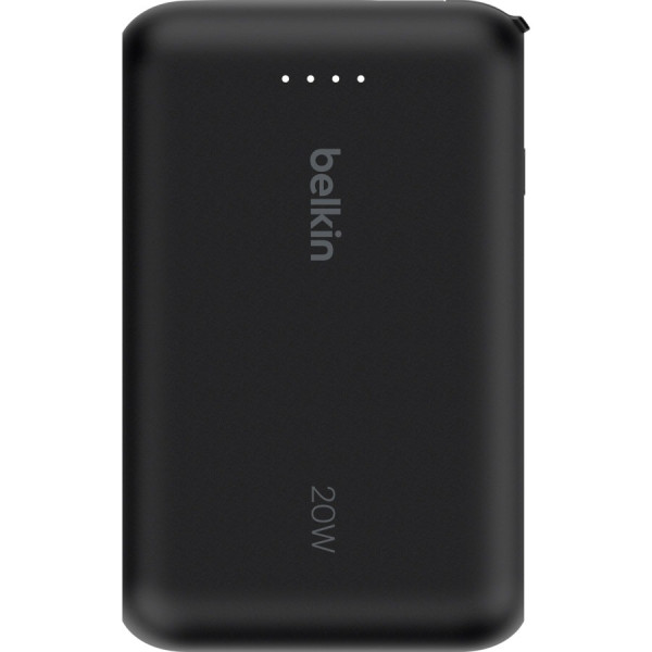 Універсальна мобільна батарея Belkin Power Bank 10000mAh 20W Black (BPB021HQBK)