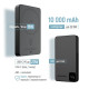 Універсальна мобільна батарея ColorWay 15W MagSafe 10000mAh Black (CW-PB100LPA1BK-WPDD)