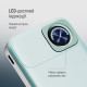 Універсальна мобільна батарея ColorWay 15W MagSafe & Watch Wireless 10000mAh Aquamarine (CW-PB100LPA2MT-WPDD)