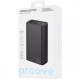 Універсальна мобільна батарея Proove Hyper Flux Plus 22.5W 20000mAh Black (PBF222120001)