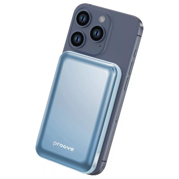 Универсальная мобильная батарея Proove Vibe Energy Plus 22.5W 10000mAh Sky Blue (PBVE15012208)