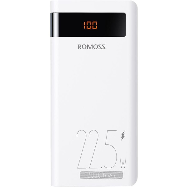 Універсальна мобільна батарея Romoss Sense8PF 30000mAh White (PHP30-852-1735H)