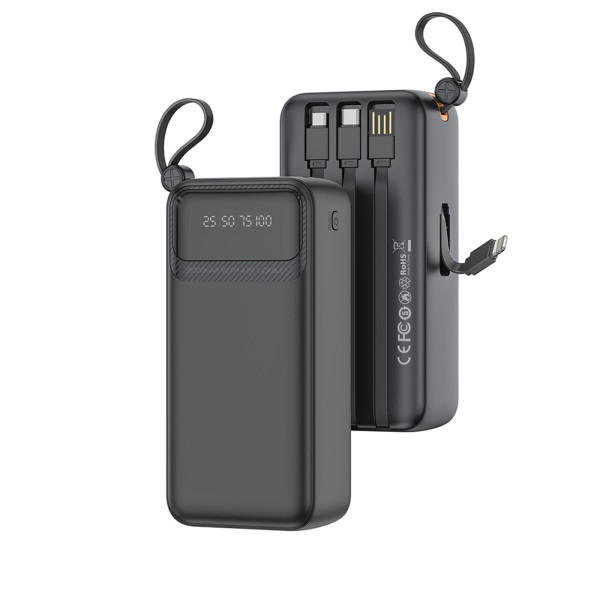 Универсальная мобильная батарея XO PR280 30000mAh 10W Black