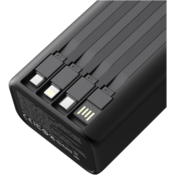 Універсальна мобільна батарея XO PR285 30000mAh Black