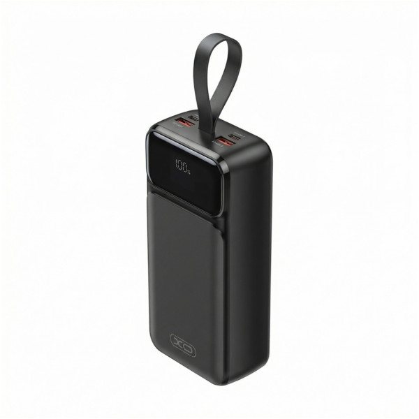 Універсальна мобільна батарея XO PR298 30000mAh Black
