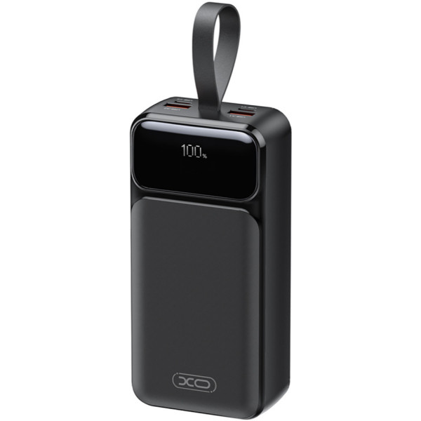 Універсальна мобільна батарея XO PR298 30000mAh Black