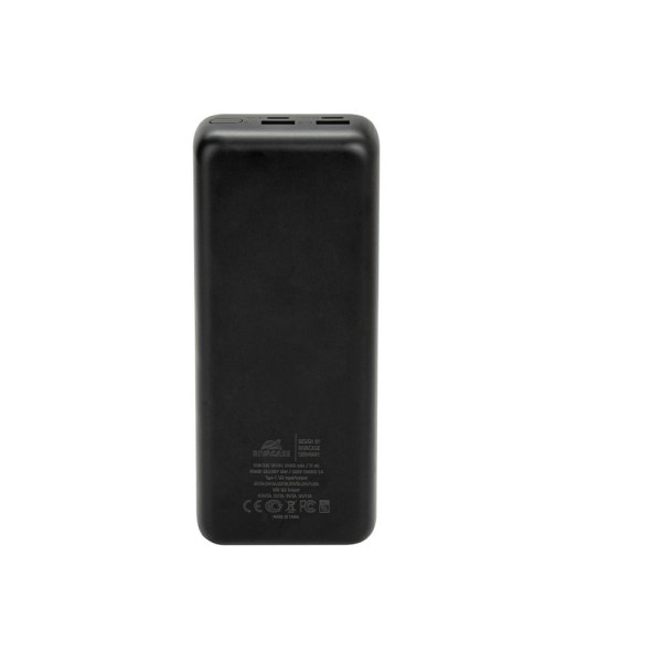 Універсальна мобільна батарея Rivacase Rivapower 30000mAh Black (VA1080)