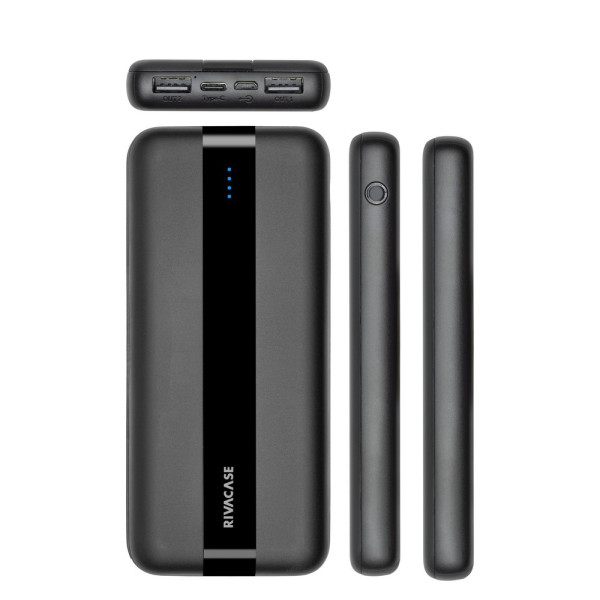 Універсальна мобільна батарея Rivacase Rivapower 10000mAh Black (VA2041)