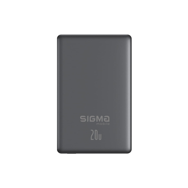 Універсальна мобільна батарея Sigma mobile X-power SI10A7QL-MAG 10000mAh Grey