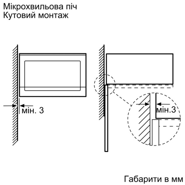 Встраиваемая микроволновая печь Bosch BFL524MB2