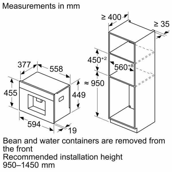 Вбудована кавомашина Bosch CTL7181B0