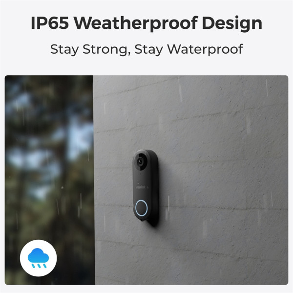 Відеодзвінок Reolink D340P (Video Doorbell PoE)
