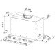 Вытяжка Franke Box Flush Basic FBFE BK A70 (305.0728.431)