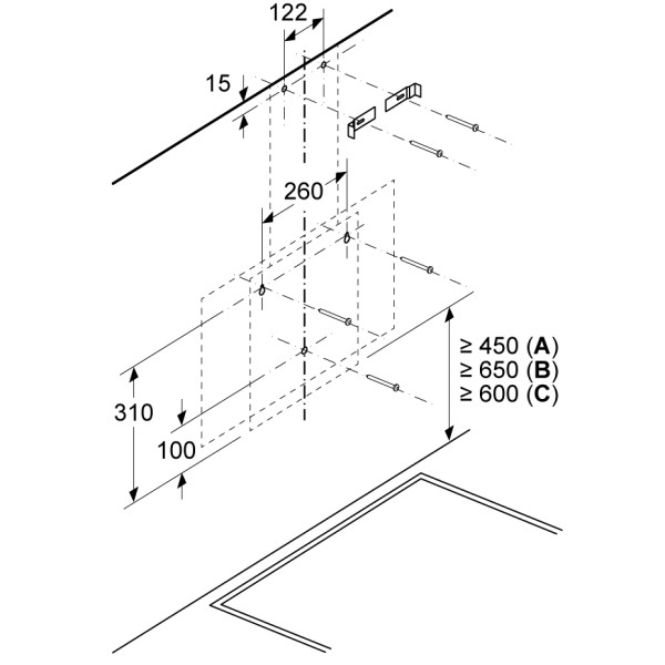Вытяжка Bosch DWK63PJ20T