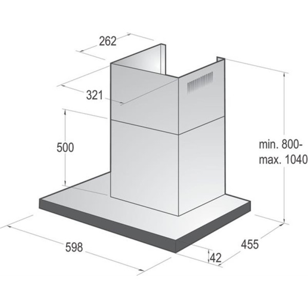 Витяжка Gorenje WHT6SYB